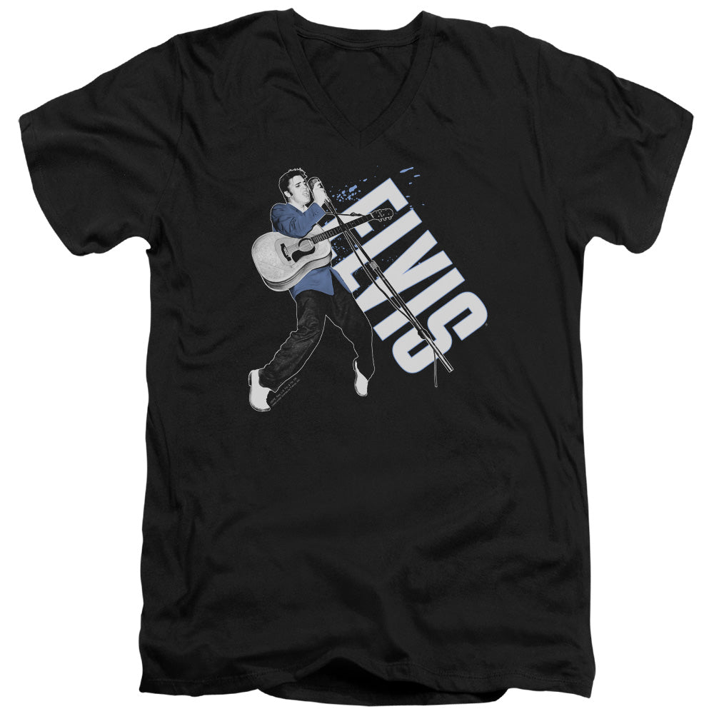 Elvis Presley On His Toes V-Neck T-Shirt