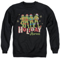 Teenage Mutant Ninja Turtles Holiday Heroes Christmas Shine Crewneck Sweatshirt