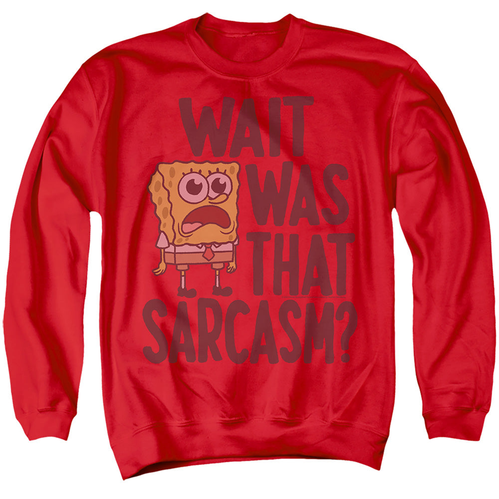 Spongebob Squarepants Sarcasm Crewneck Sweatshirt