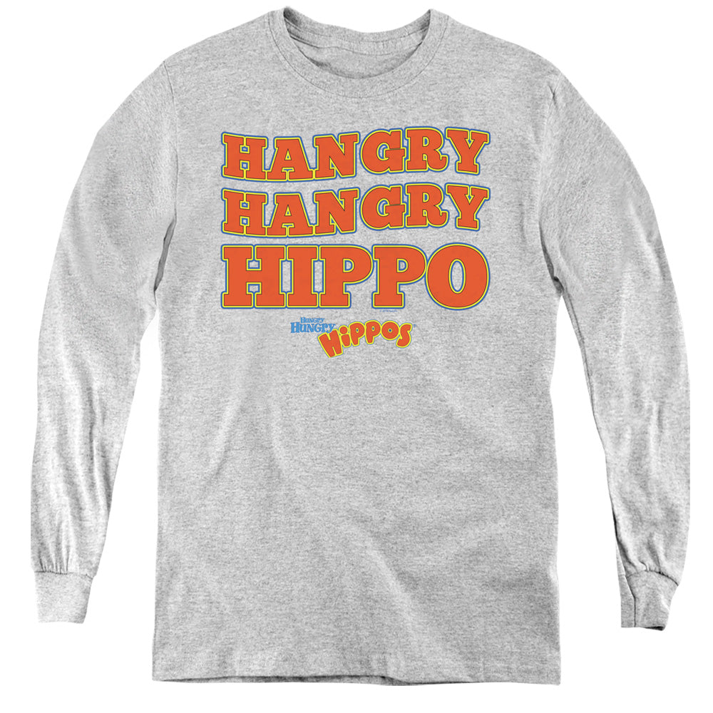 Hungry Hungry Hippos Hangry Youth Long Sleeve T-Shirt