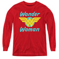 Wonder Woman Wonder Wings Youth Long Sleeve T-Shirt
