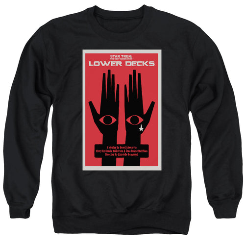 Star Trek Lower Decks Black Crewneck Sweatshirt