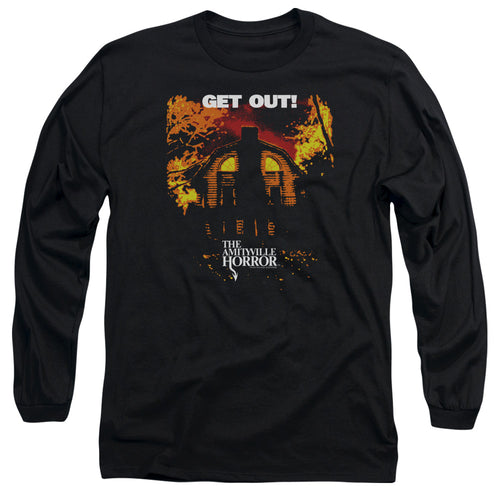 Amityville Horror Get Out Long Sleeve T-Shirt