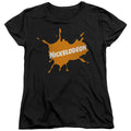 Nickelodeon Retro Burst Logo Womens T-Shirt