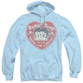 Betty Boop Fan Club Heart Pullover Hoodie