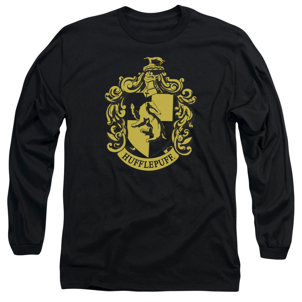 Harry Potter Hufflepuff Crest Long Sleeve T-Shirt