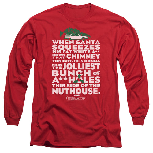 Christmas Vacation Jolliest Bunch Long Sleeve T-Shirt