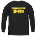 Hummer H2 Block Logo Youth Long Sleeve T-Shirt