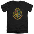Harry Potter Hogwarts School Crest V-Neck T-Shirt