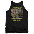 Star Trek Where No Man Has Gone Before Tank Top