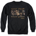 Labyrinth Say Your Right Words Crewneck Sweatshirt