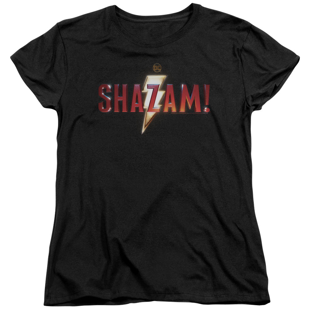 Shazam! Logo Womens T-Shirt