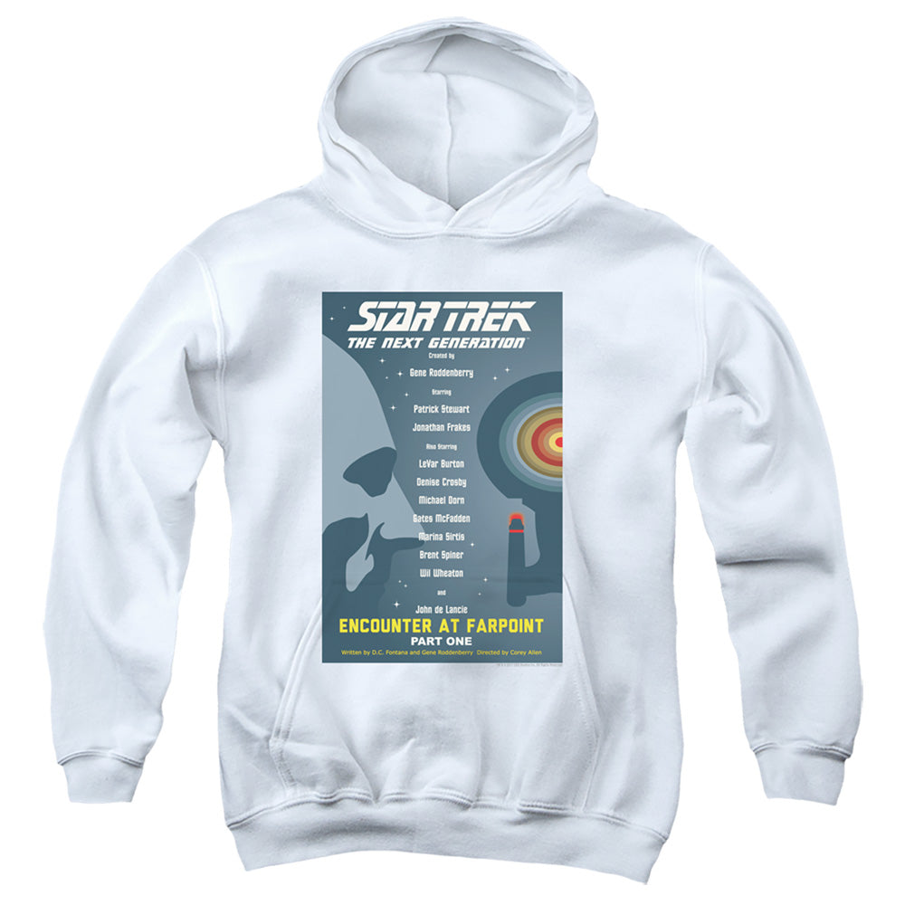 Star Trek Encounter at Farpoint Part One Youth Hoodie