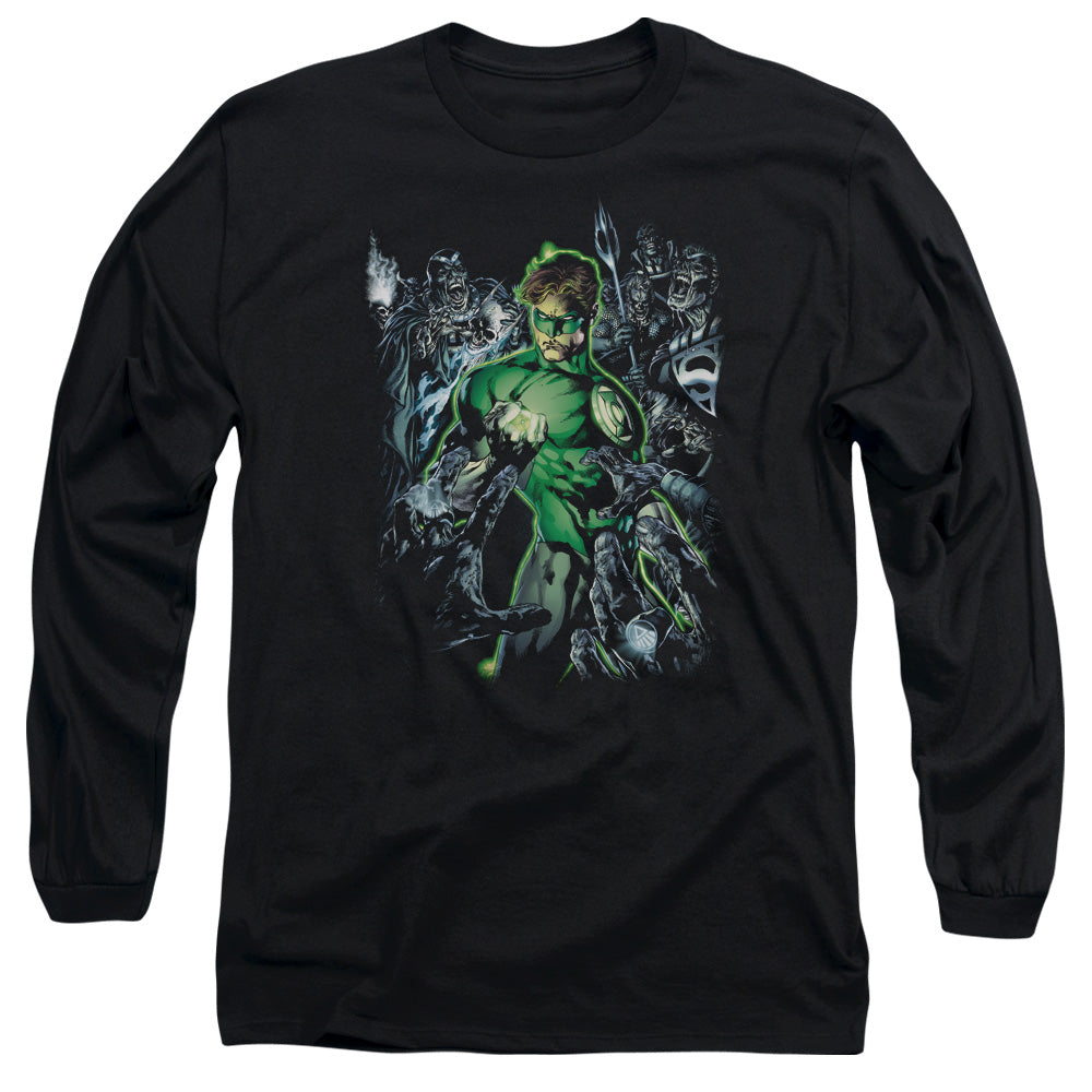 Green Lantern Surrounded By Death Long Sleeve T-Shirt