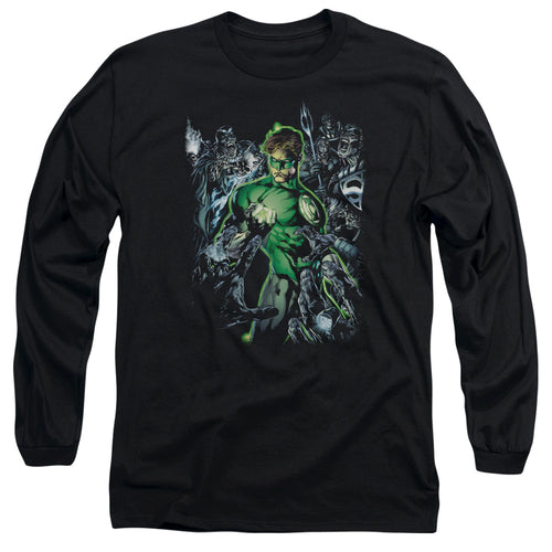 Green Lantern Surrounded By Death Long Sleeve T-Shirt