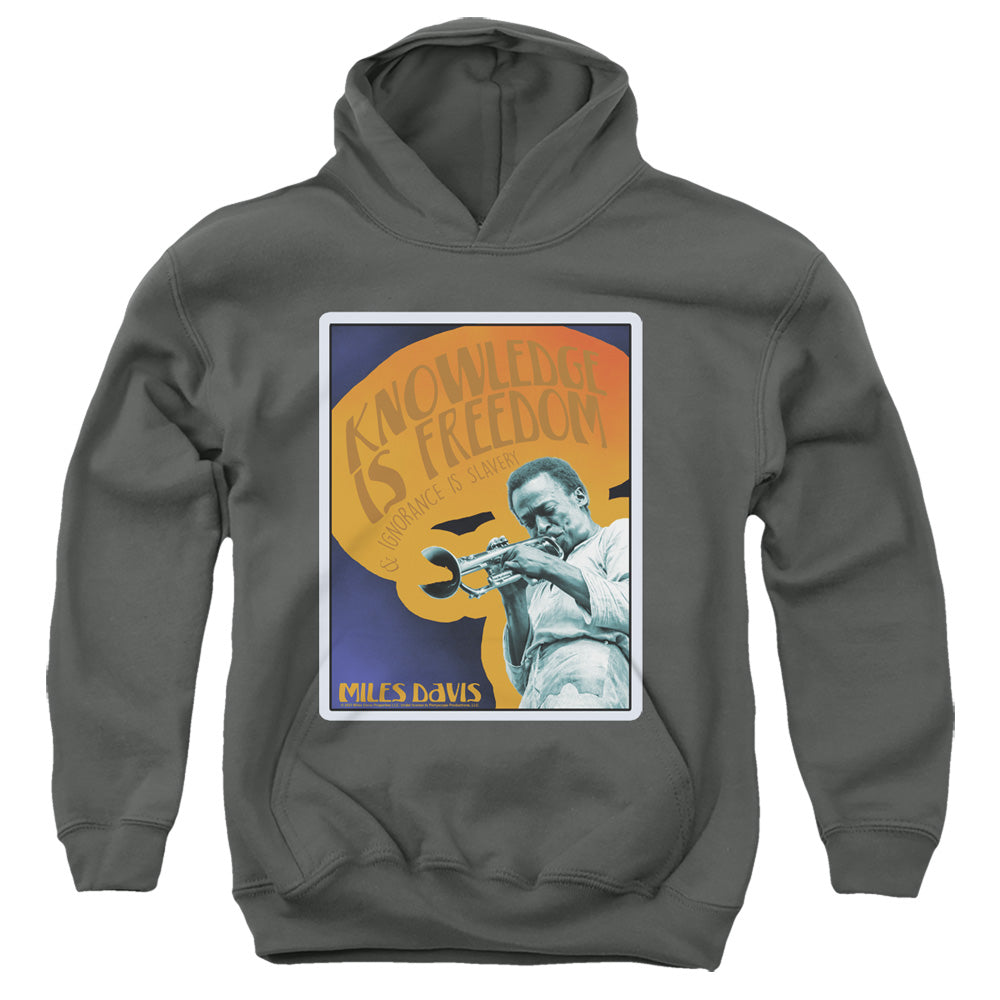 Miles Davis Knowledge Is Freedom Youth Hoodie
