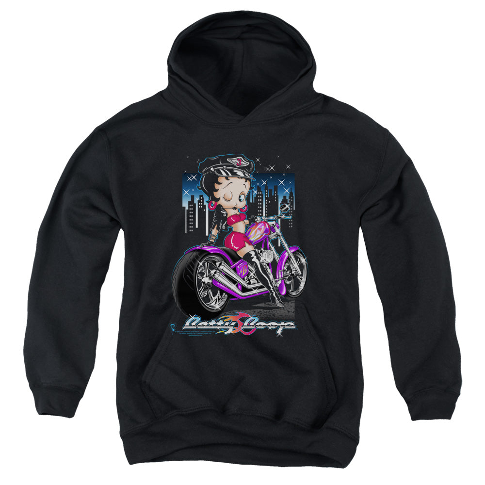 Betty Boop City Chopper Youth Hoodie
