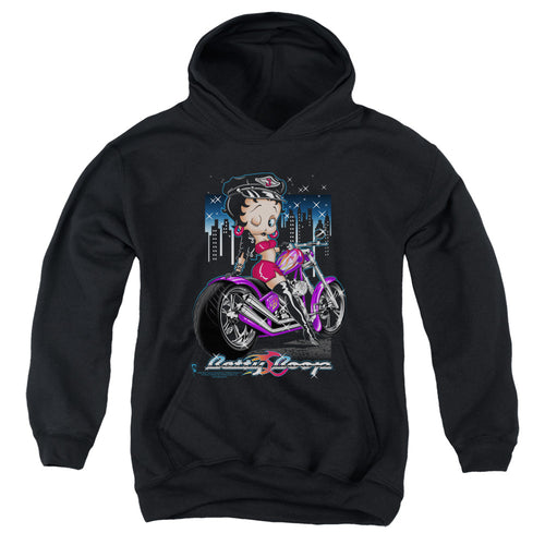 Betty Boop City Chopper Youth Hoodie