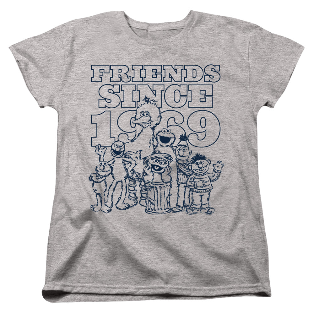 Sesame Street Friends Since Womens T-Shirt