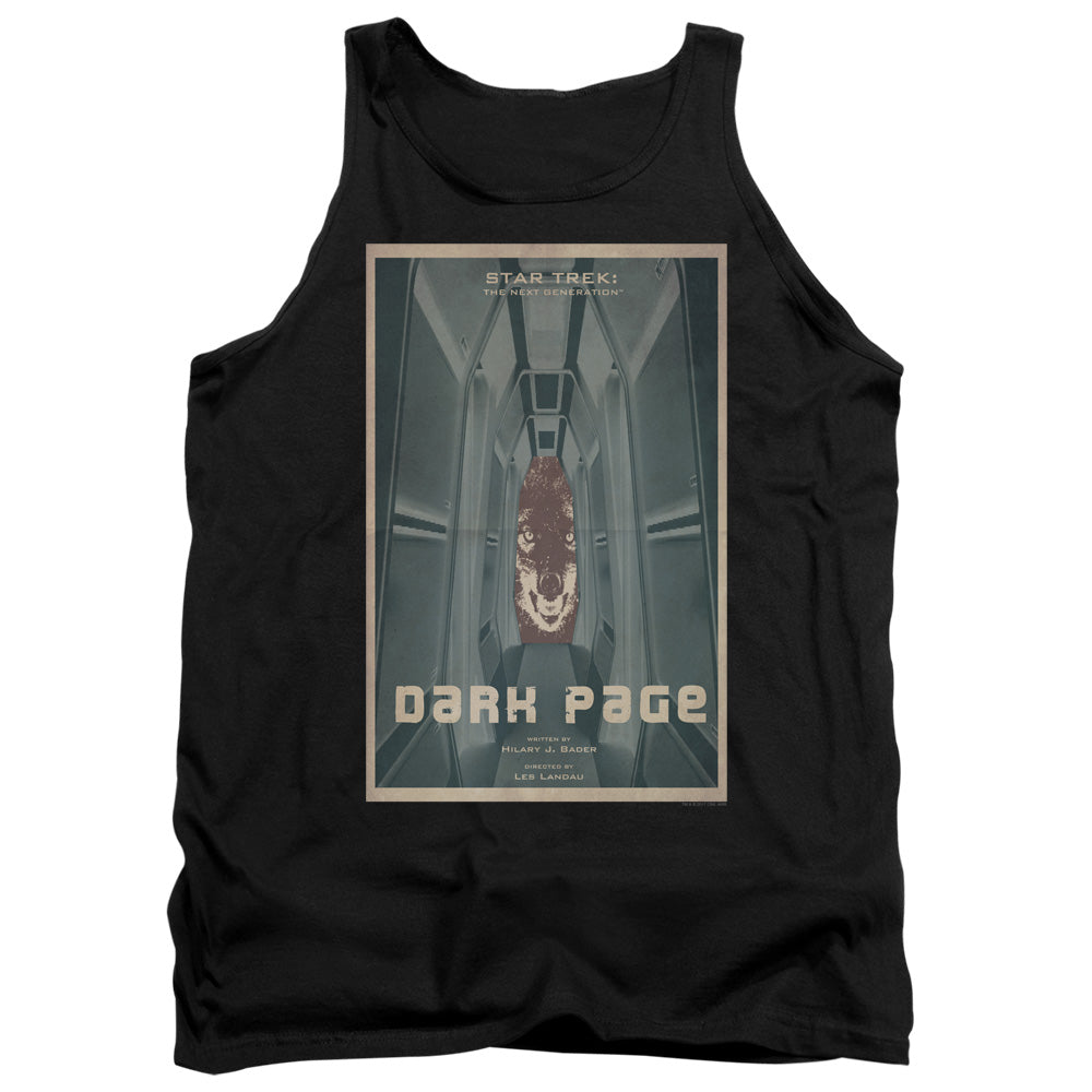 Star Trek Dark Page Black Tank Top