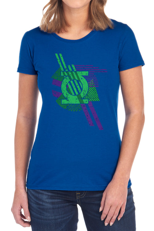 DC Comics Lantern Shapes Womens T-Shirt