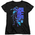 Blue Beetle Standing Womens T-Shirt