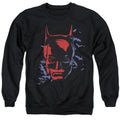 The Batman Shadowed Headshot Crewneck Sweatshirt