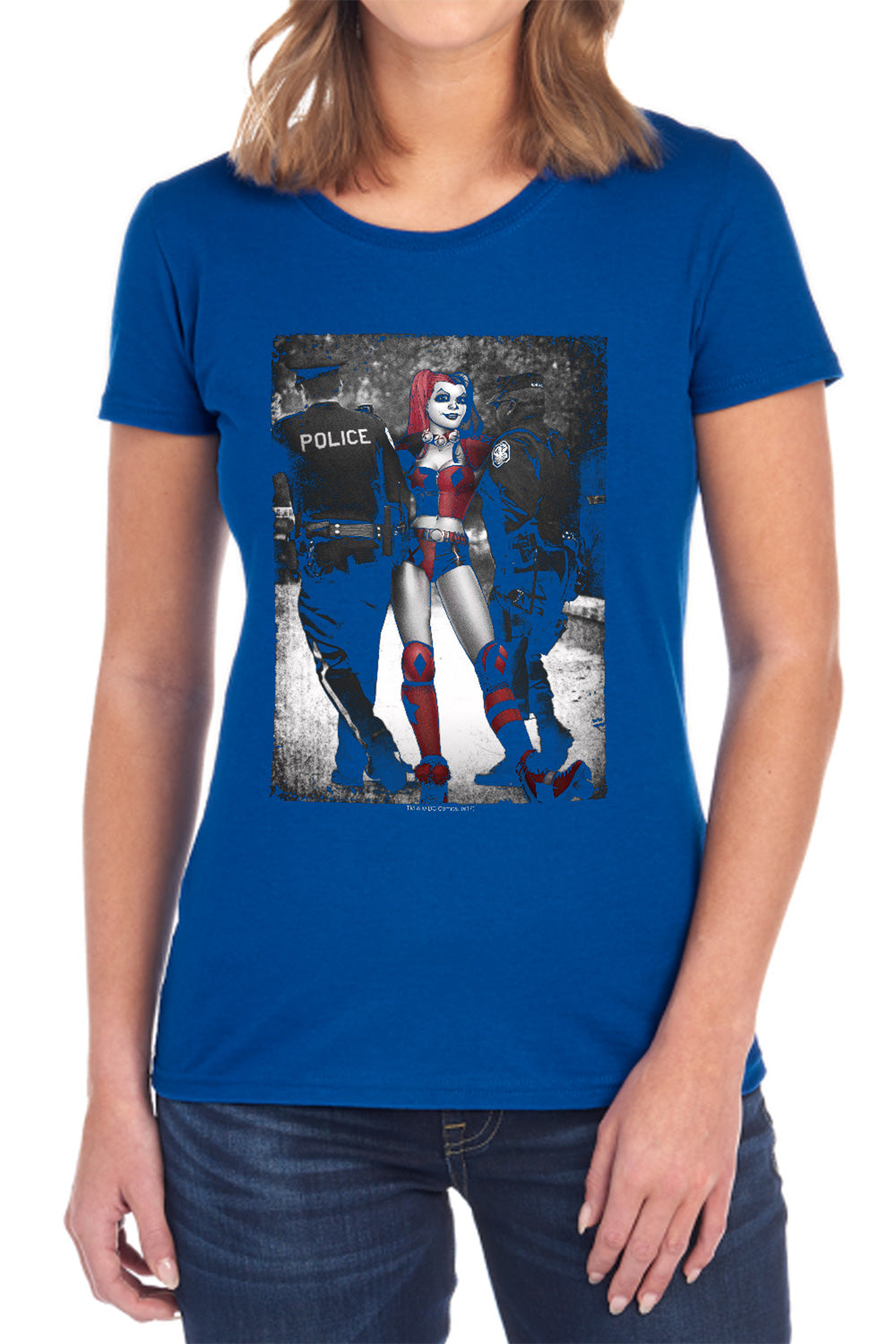 Batman Arrest Womens T-Shirt
