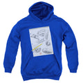 DC Comics Logo Note Paper Youth Hoodie