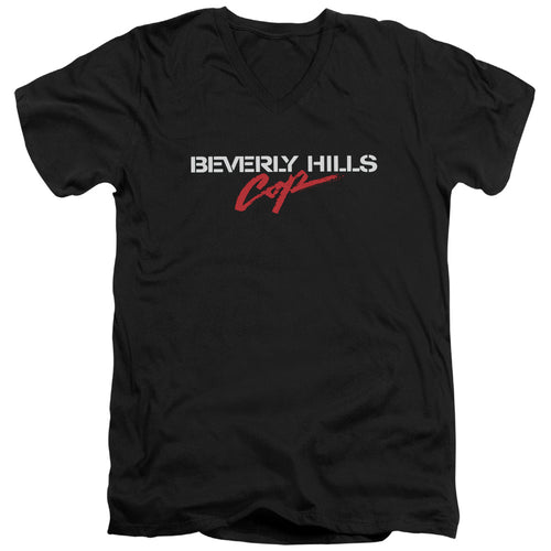 Beverly Hills Cop Logo V-Neck T-Shirt