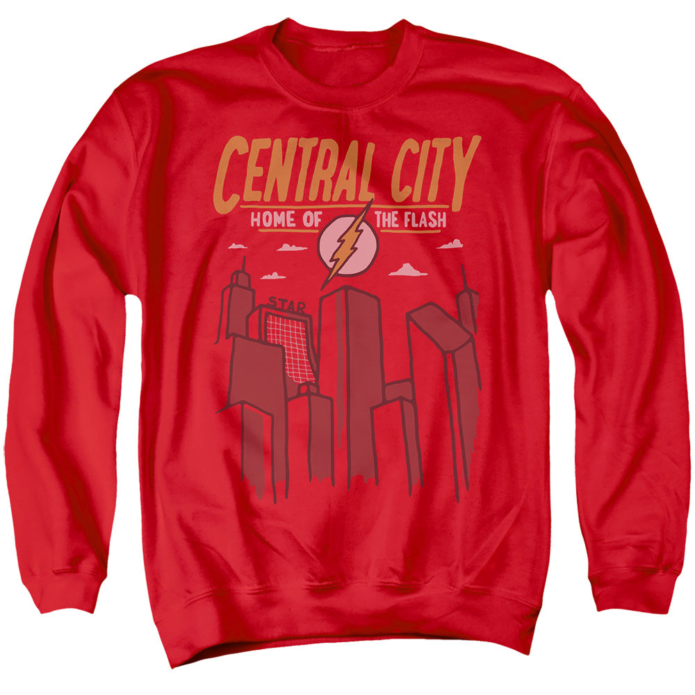 DC Comics Flash Central City Crewneck Sweatshirt