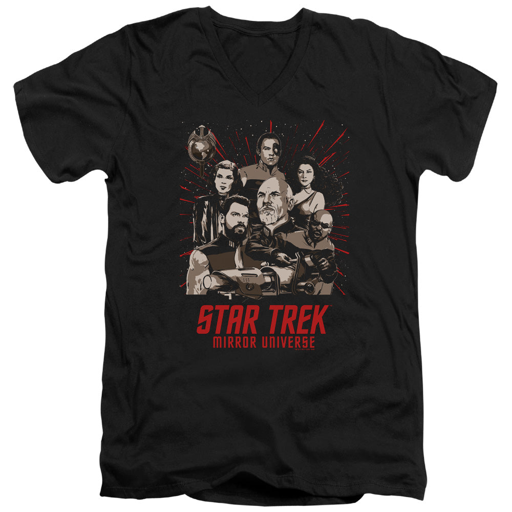 Star Trek Mirror Universe Poster V-Neck T-Shirt