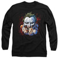 Justice League Doll Heads Long Sleeve T-Shirt
