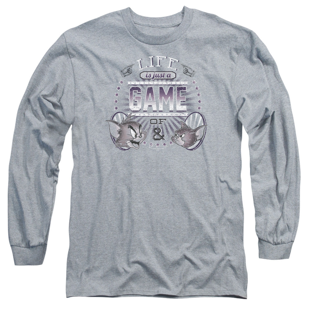 Tom and Jerry Life Is a Game Long Sleeve T-Shirt