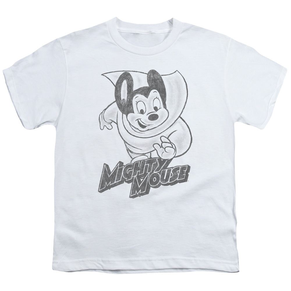 Mighty Mouse Mighty Sketch Youth/Toddler T-Shirt