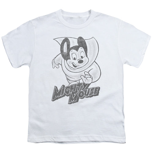 Mighty Mouse Mighty Sketch Youth/Toddler T-Shirt