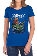 Star Trek Vulcan Battle Womens T-Shirt