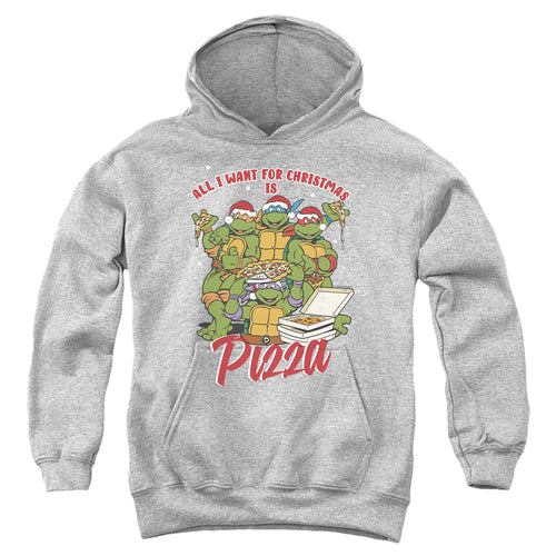Teenage Mutant Ninja Turtles Christmas Pizza Youth Hoodie