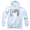Elvis Presley Aloha Gray Youth Hoodie