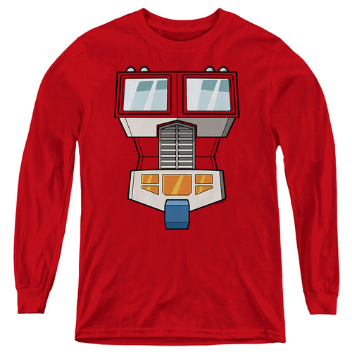 Transformers Optimus Prime Costume Youth Long Sleeve T-Shirt