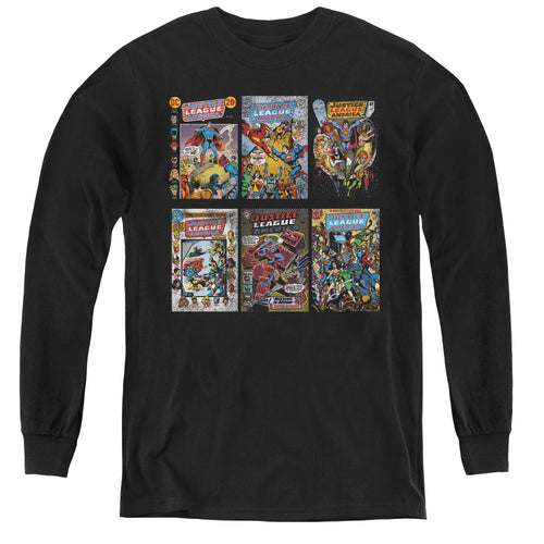 DC Comics Dco Covers Youth Long Sleeve T-Shirt