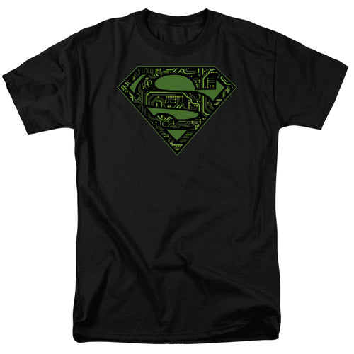 Superman Circuits Shield T-Shirt