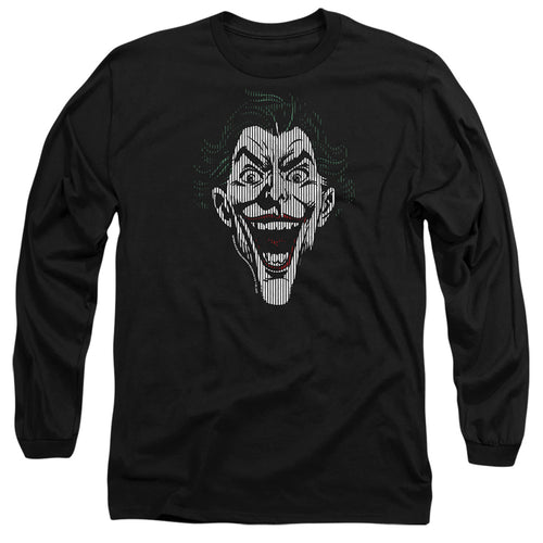 The Batman Joker Lines Long Sleeve T-Shirt