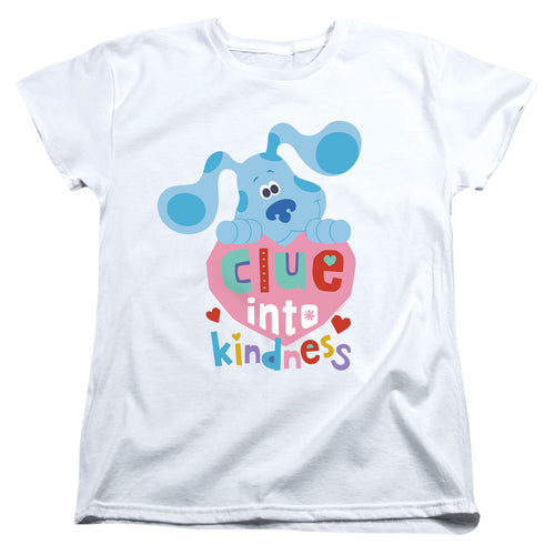 Blue's Clues Clue Into Kindness Womens T-Shirt