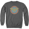 Wonder Woman WW Vintage Emblem Crewneck Sweatshirt