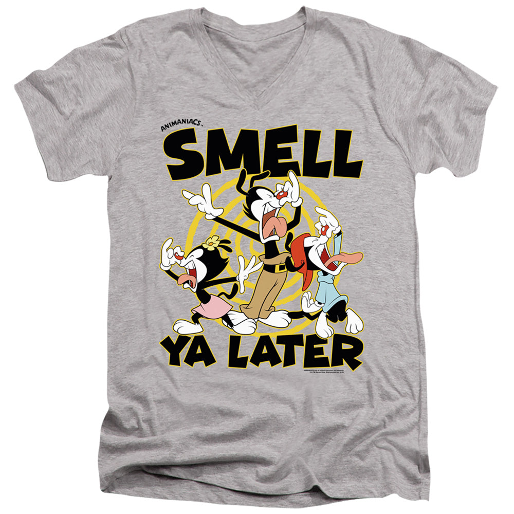 Animaniacs Smell Ya Later V-Neck T-Shirt