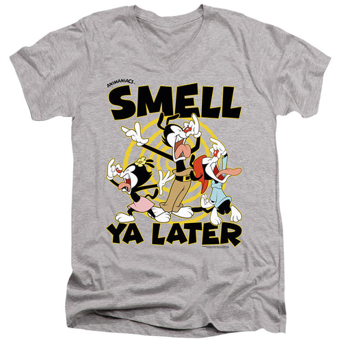 Animaniacs Smell Ya Later V-Neck T-Shirt
