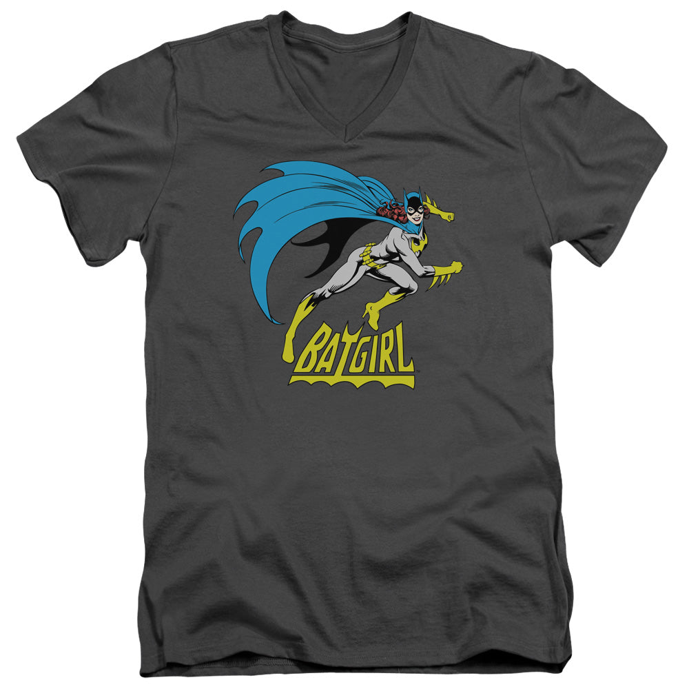 Batman Batgirl Is Hot V-Neck T-Shirt