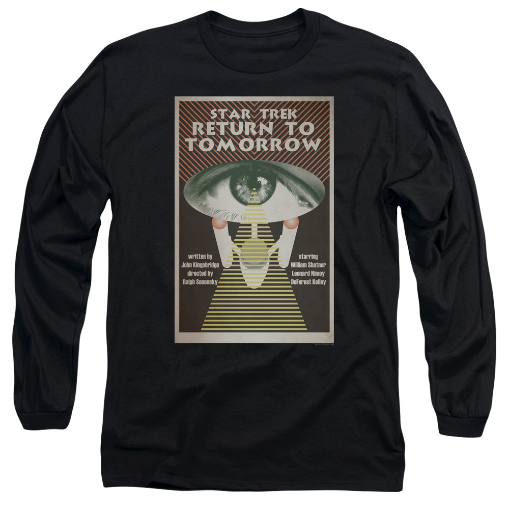 Star Trek Juan Ortiz Return to Tomorrow Black Long Sleeve T-Shirt
