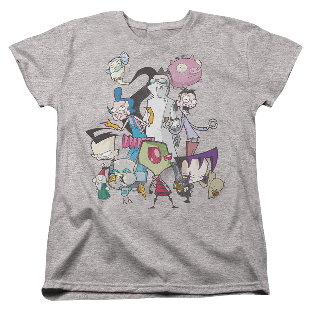 Invader Zim Group Shot Womens T-Shirt